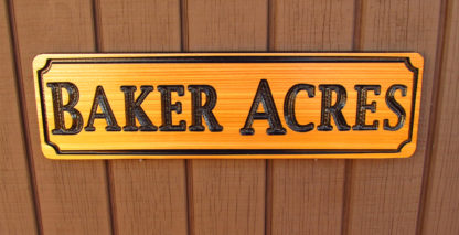 Customize this Carved Cedar Wood Sign - Image 4