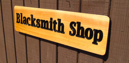 Customize this Carved Cedar Wood Park Sign - Image 3