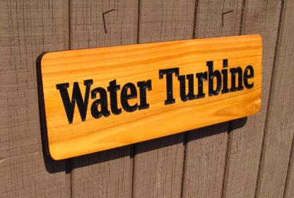 Customize this Carved Cedar Wood Park Sign - Image 3