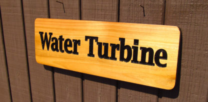 Customize this Carved Cedar Wood Park Sign - Image 5