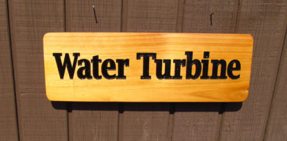 Customize this Carved Cedar Wood Park Sign